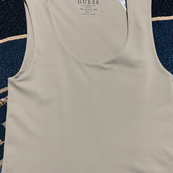 Guess Women's Beige Tank Top - Picture 1 of 6